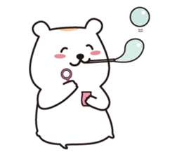 Chewy bear with Orange 2 (Japanese) sticker #3892510