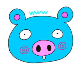 Cherry & Pig sticker #3892603