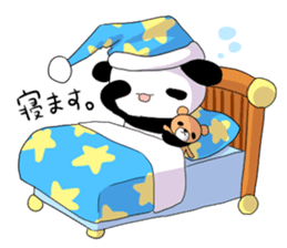 Small panda sticker #3892688