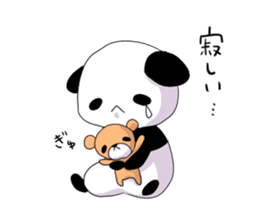 Small panda sticker #3892701