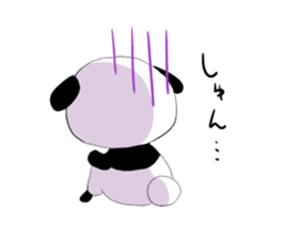 Small panda sticker #3892702