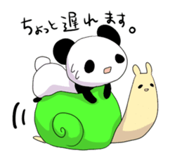 Small panda sticker #3892709