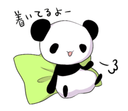 Small panda sticker #3892712