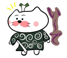 Samurai Matsukichi of the Yonago dialect sticker #3893507