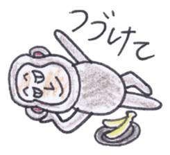 Baron Monkey sticker #3893673