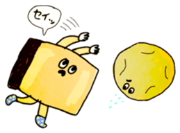 Mr. Potemaru Mr. Life is Hands Up sticker #3894035