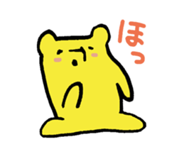 kiss bear sticker #3894140