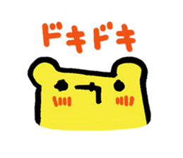 kiss bear sticker #3894146