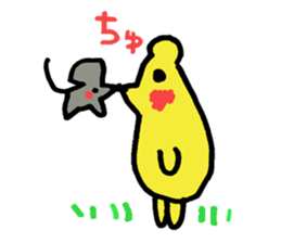 kiss bear sticker #3894164