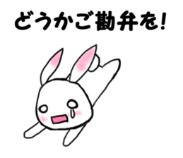apologizes rabbit sticker #3894618
