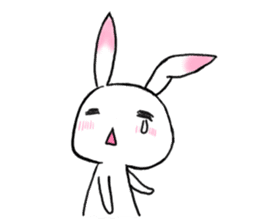 apologizes rabbit sticker #3894633