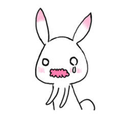 apologizes rabbit sticker #3894636