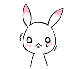 apologizes rabbit sticker #3894644