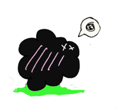 costume black sheep sticker #3894730
