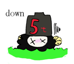 costume black sheep sticker #3894732