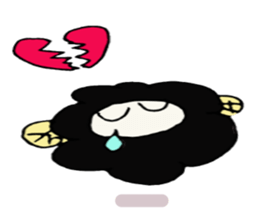 costume black sheep sticker #3894737