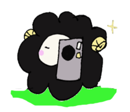 costume black sheep sticker #3894746