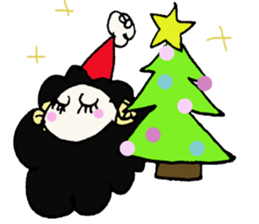 costume black sheep sticker #3894752