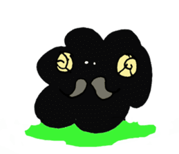 costume black sheep sticker #3894754