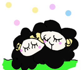 costume black sheep sticker #3894764