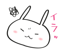 Polite Friendly Rabbit sticker #3894882