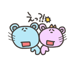 Daily life of lovely bear 3 sticker #3894894