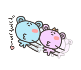 Daily life of lovely bear 3 sticker #3894897