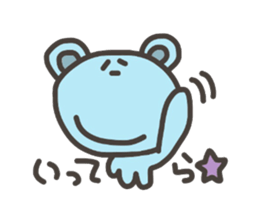 Daily life of lovely bear 3 sticker #3894908