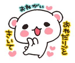 lovesick bear sticker #3894947