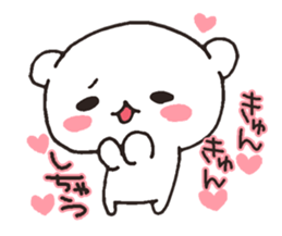 lovesick bear sticker #3894952