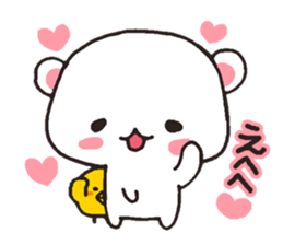 lovesick bear sticker #3894953