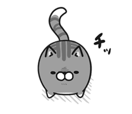 Plump cat (Anger) sticker #3895007