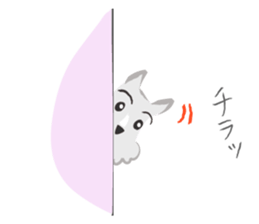 Love Schnauzer sticker in daily use sticker #3895060