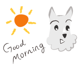 Love Schnauzer sticker in daily use sticker #3895064
