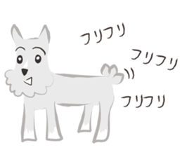 Love Schnauzer sticker in daily use sticker #3895085