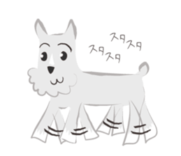 Love Schnauzer sticker in daily use sticker #3895086