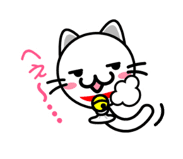 Cat Balloon sticker #3895106