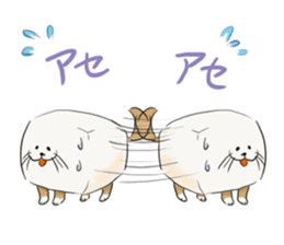 Okome Ken and Omochy sticker #3895226