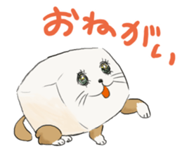 Okome Ken and Omochy sticker #3895229