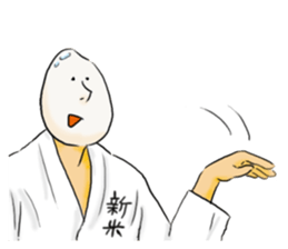 Okome Ken and Omochy sticker #3895241