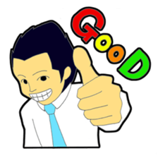 A day of an announcer sticker #3895287