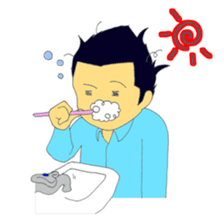 A day of an announcer sticker #3895306