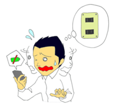 A day of an announcer sticker #3895319