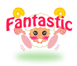 Cute Sheep Onion and Carrot-boy sticker #3896168