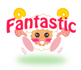 Cute Sheep Onion and Carrot-boy sticker #3896168