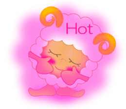 Cute Sheep Onion and Carrot-boy sticker #3896170