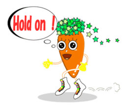 Cute Sheep Onion and Carrot-boy sticker #3896177