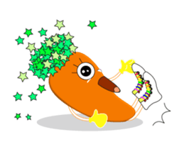 Cute Sheep Onion and Carrot-boy sticker #3896178