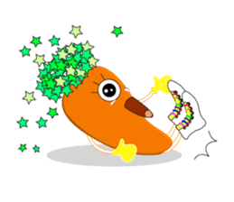 Cute Sheep Onion and Carrot-boy sticker #3896178