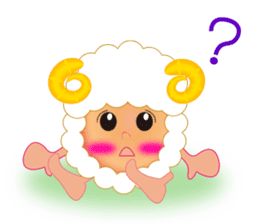 Cute Sheep Onion and Carrot-boy sticker #3896191